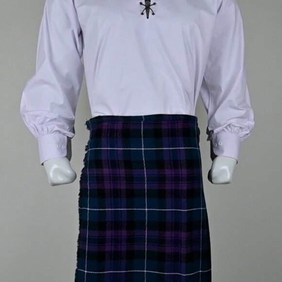 Tartan Men Kilt Pride Of Scottish Traditional Outfit Kilt High-Quality Acrylic - Picture 1 of 11